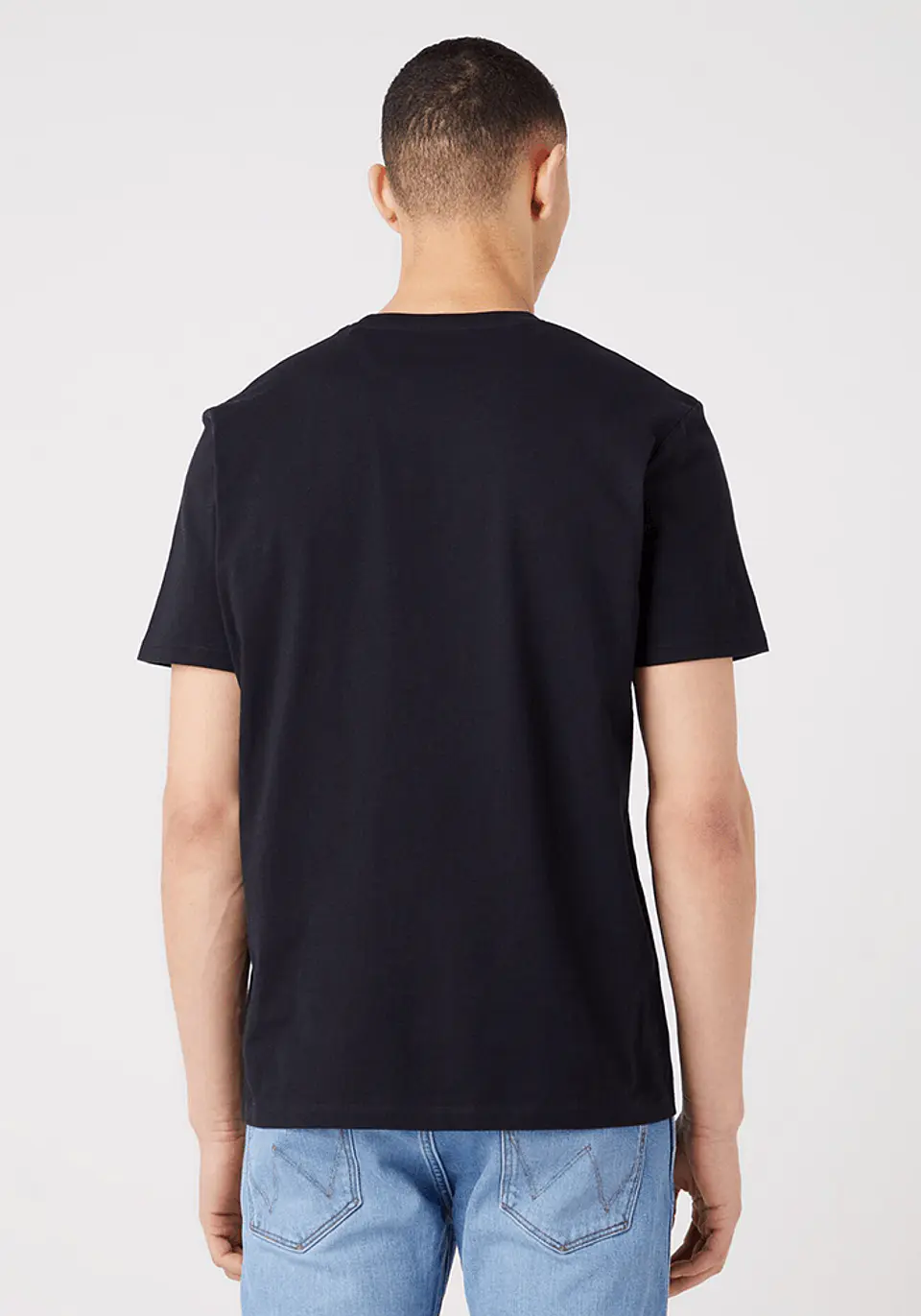 Polera Hombre Negra Wrangler 142160 2