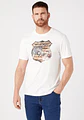 Polera Hombre Blanca Wrangler 142162 - Miniatura 1