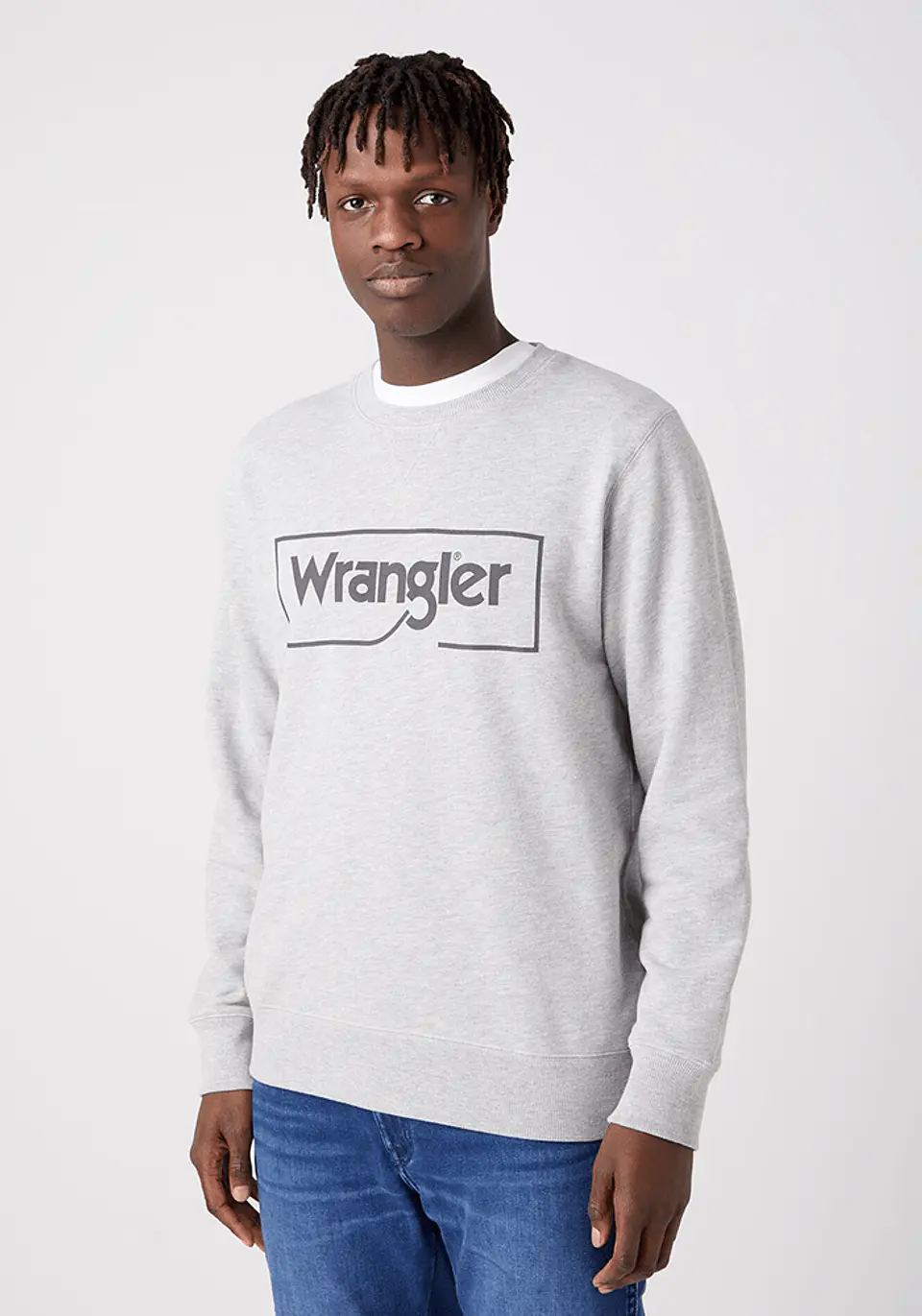 Polerón Hombre Gris Wrangler 142221 1