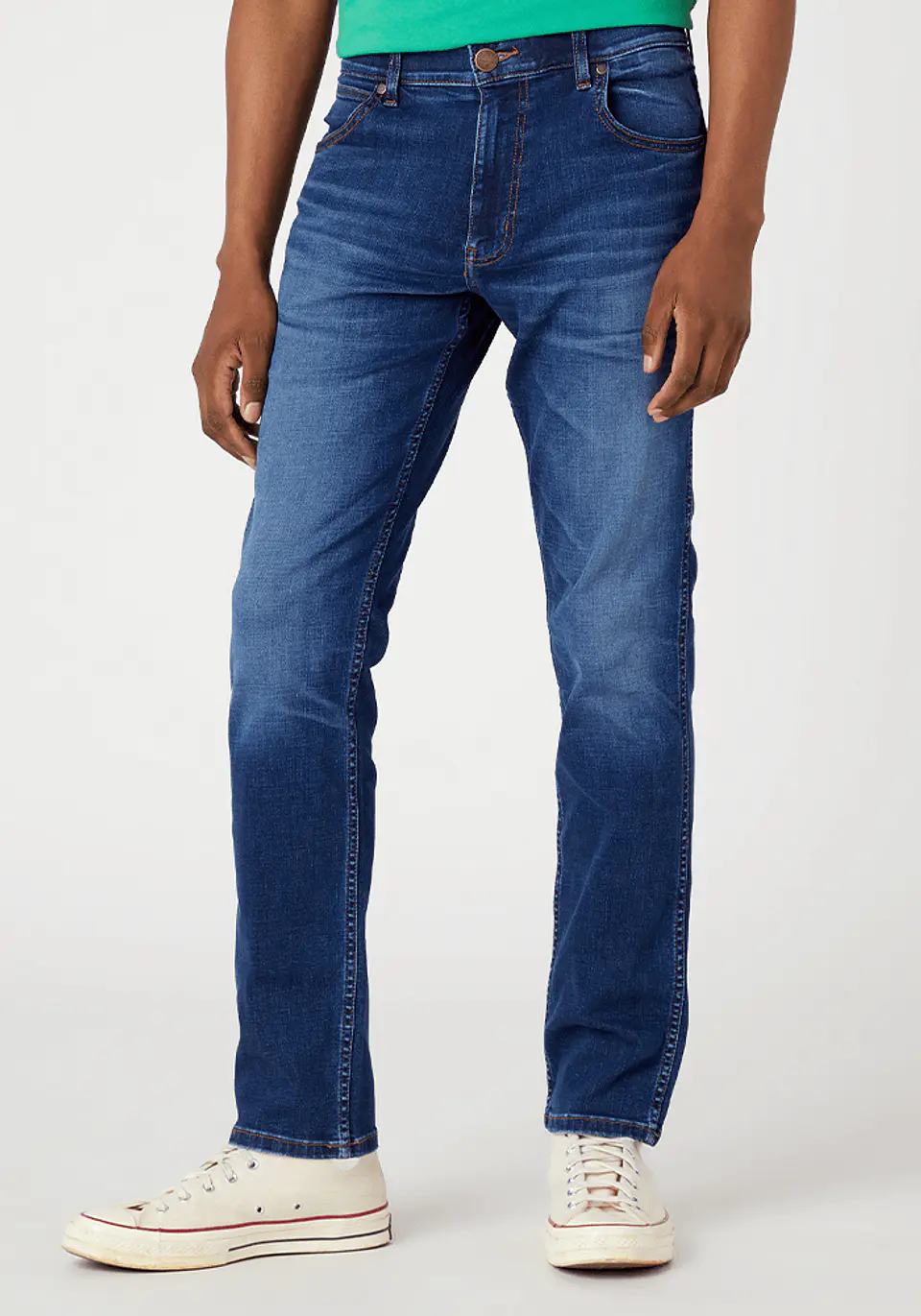 Jeans Hombre Azul Wrangler 142722 1
