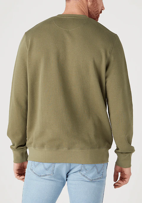Polerón Hombre Oliva Wrangler 142844