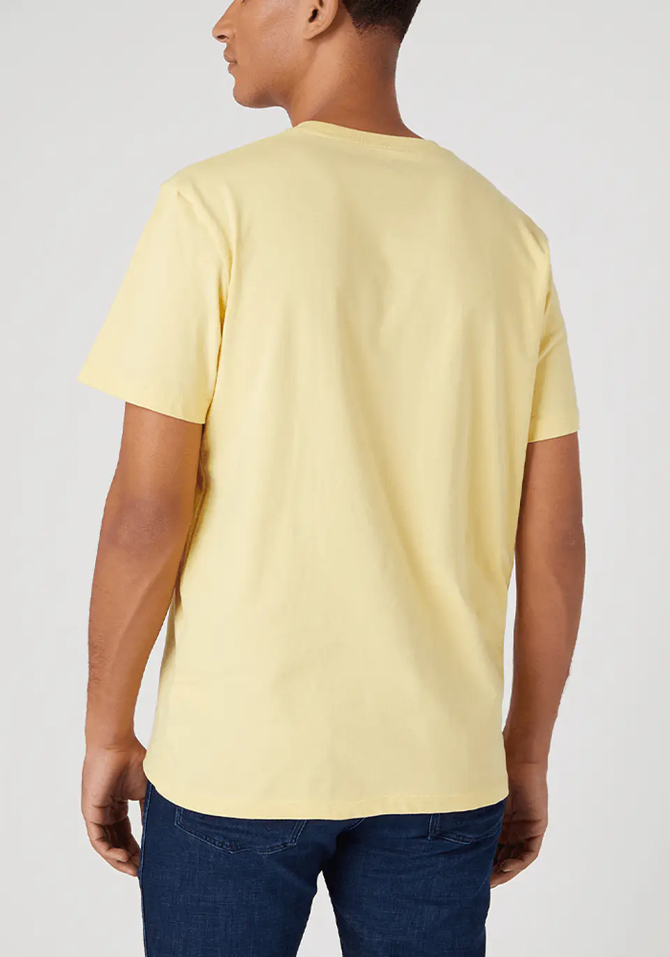 Polera Hombre Amarilla Wrangler 142868 2