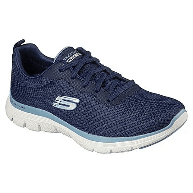 Zapatilla Mujer Azul Skechers 149303Nvbl