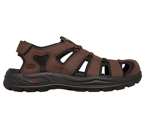 Sandalia Hombre Café Skechers 204348Choc