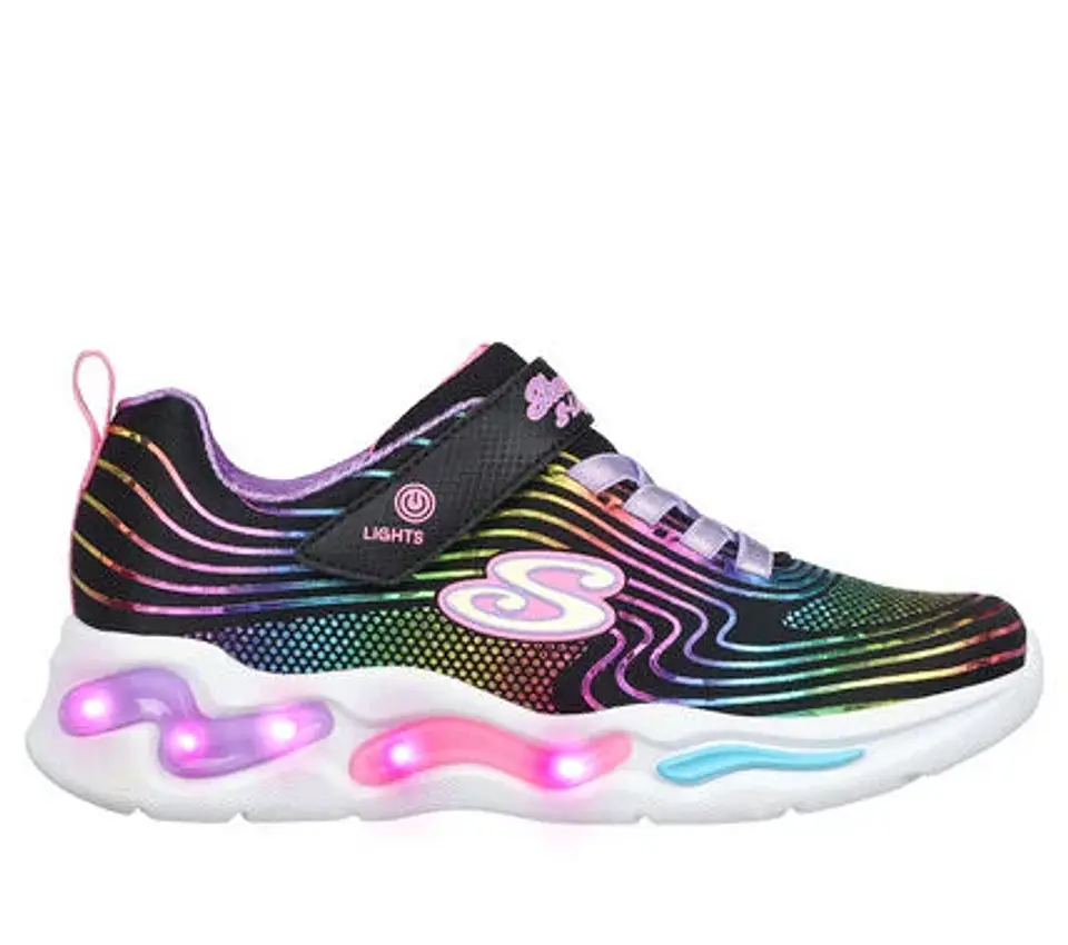 Zapatilla Niña Negra Skechers 302338Nbkmt 2