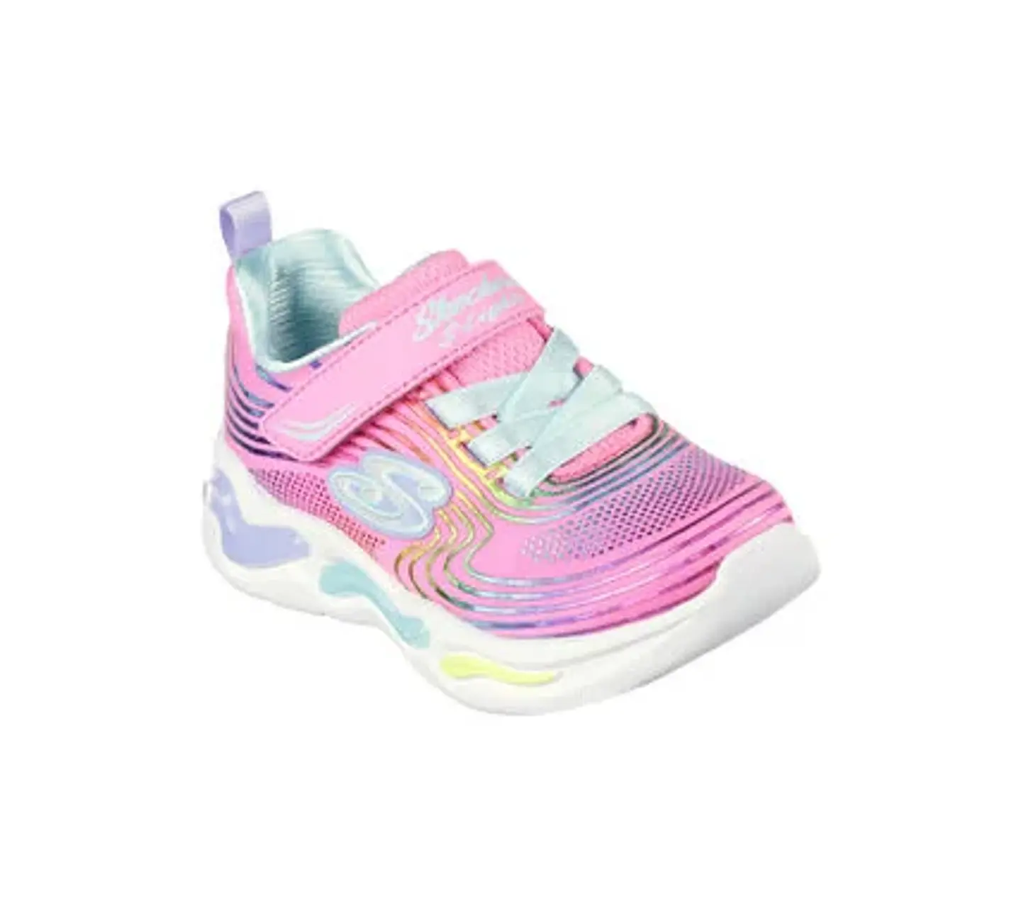 Zapatilla Niña Rosada Skechers 302338Npkmt 1