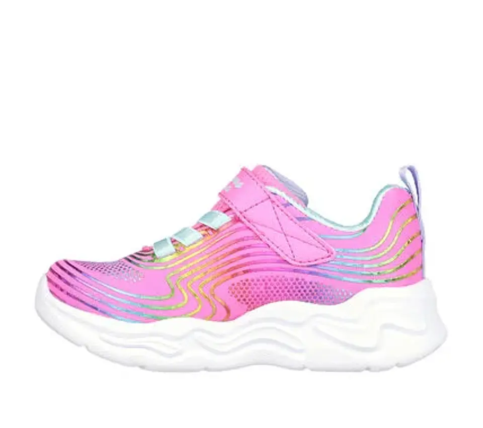 Zapatilla Niña Rosada Skechers 302338Npkmt 3