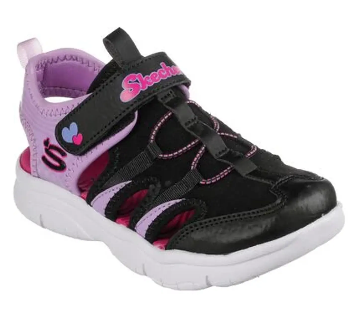 Zapatilla Niña Negra Skechers 302969Lbklv 1