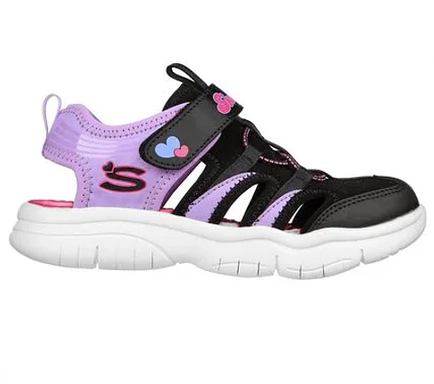Zapatilla Niña Negra Skechers 302969Lbklv