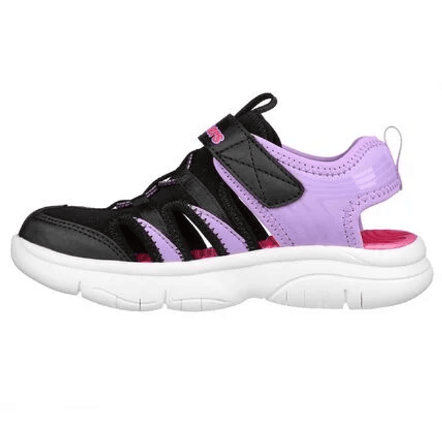 Zapatilla Niña Negra Skechers 302969Lbklv