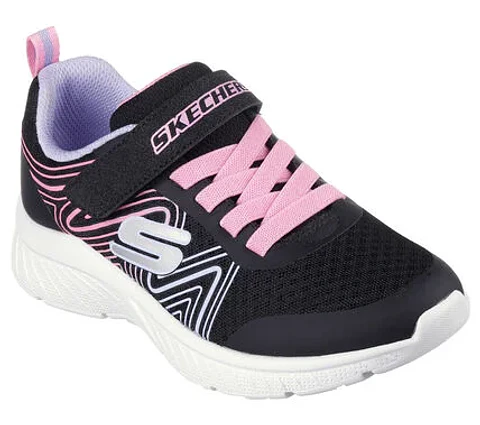 Zapatilla Niña/Juvenil Negra Skechers 303535Lbkmt