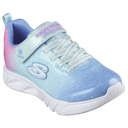 Zapatilla Niña Celeste Skechers 303703Laqmt