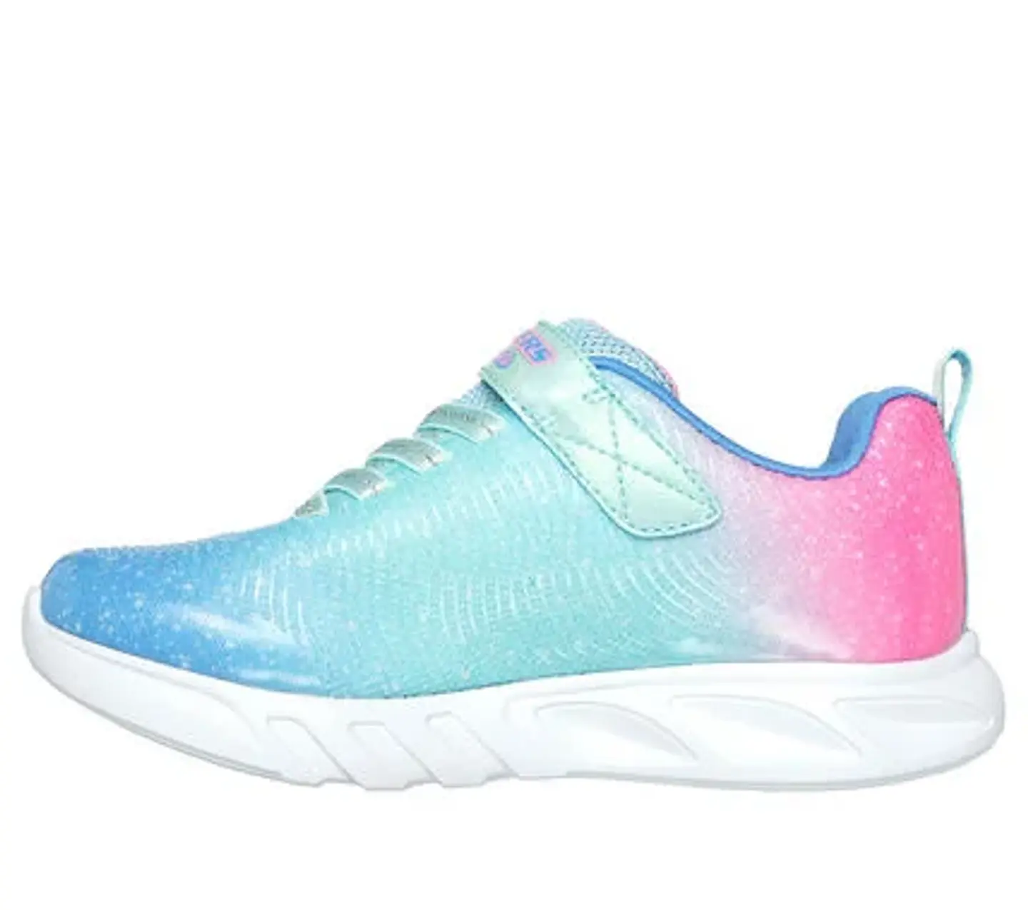 Zapatilla Niña Celeste Skechers 303703Laqmt 3