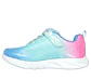 Zapatilla Niña Celeste Skechers 303703Laqmt - Miniatura 3