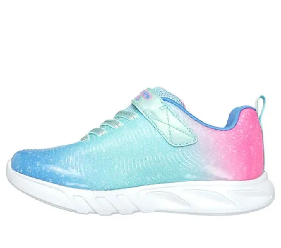 Zapatilla Niña Celeste Skechers 303703Laqmt 3