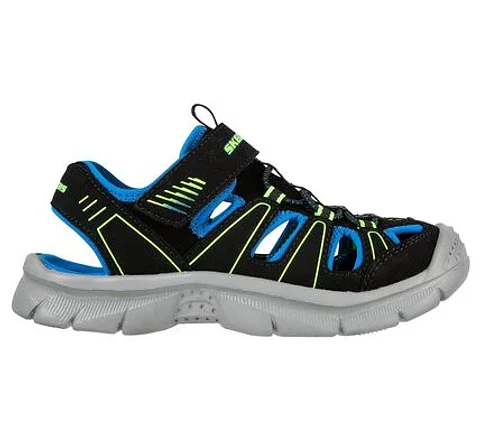 Zapatilla Niño Negra Skechers 406520Lbblm
