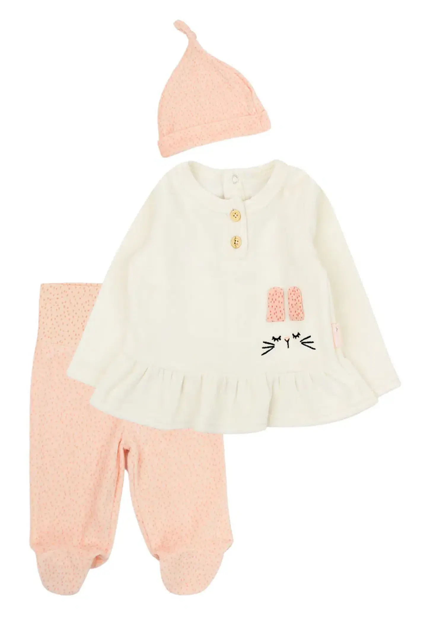 Conjunto Bebé/RN Multicolor Ficcus 2410123 1