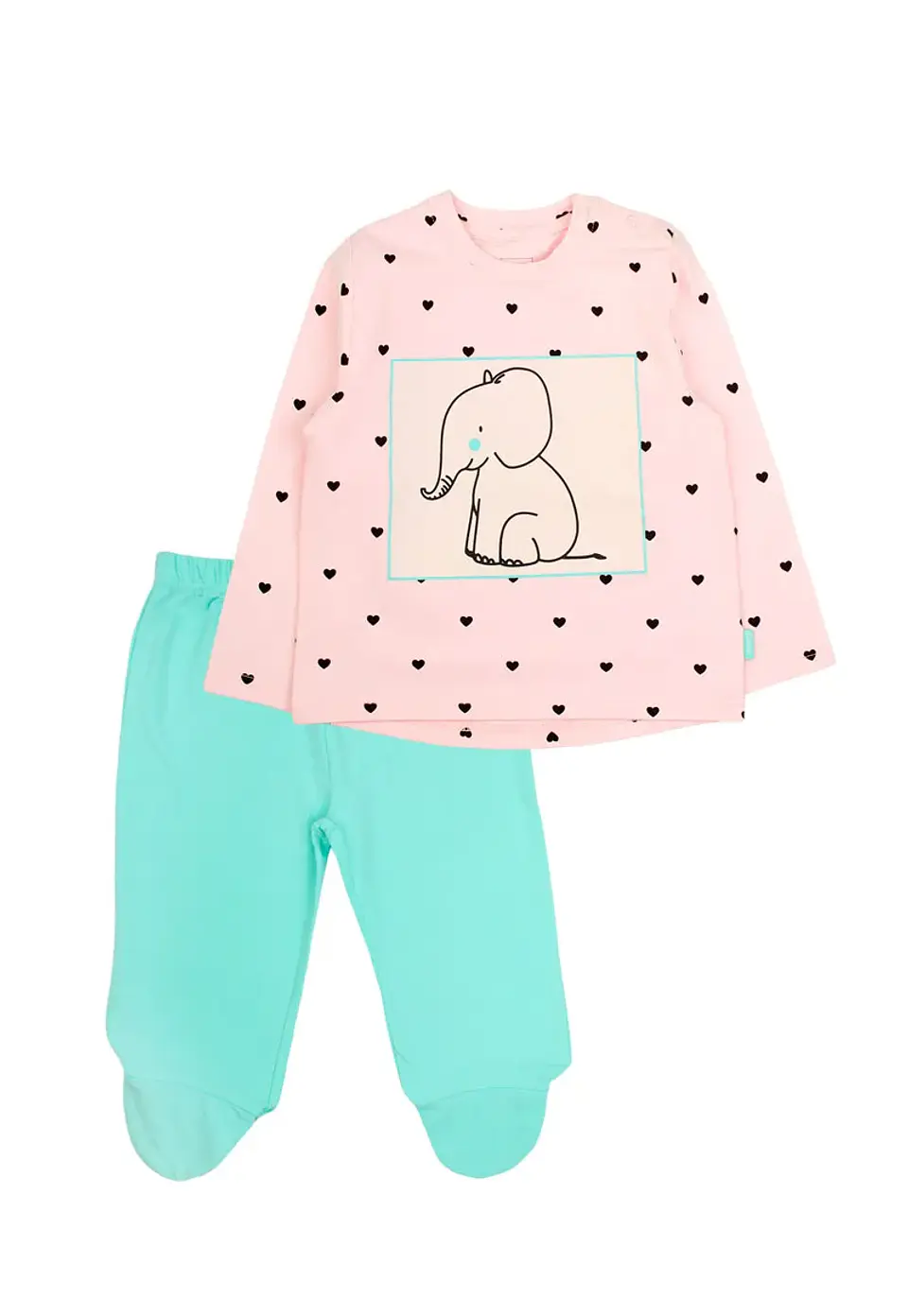 Pijama Bebé/RN Multicolor Ficcus 2410227 2