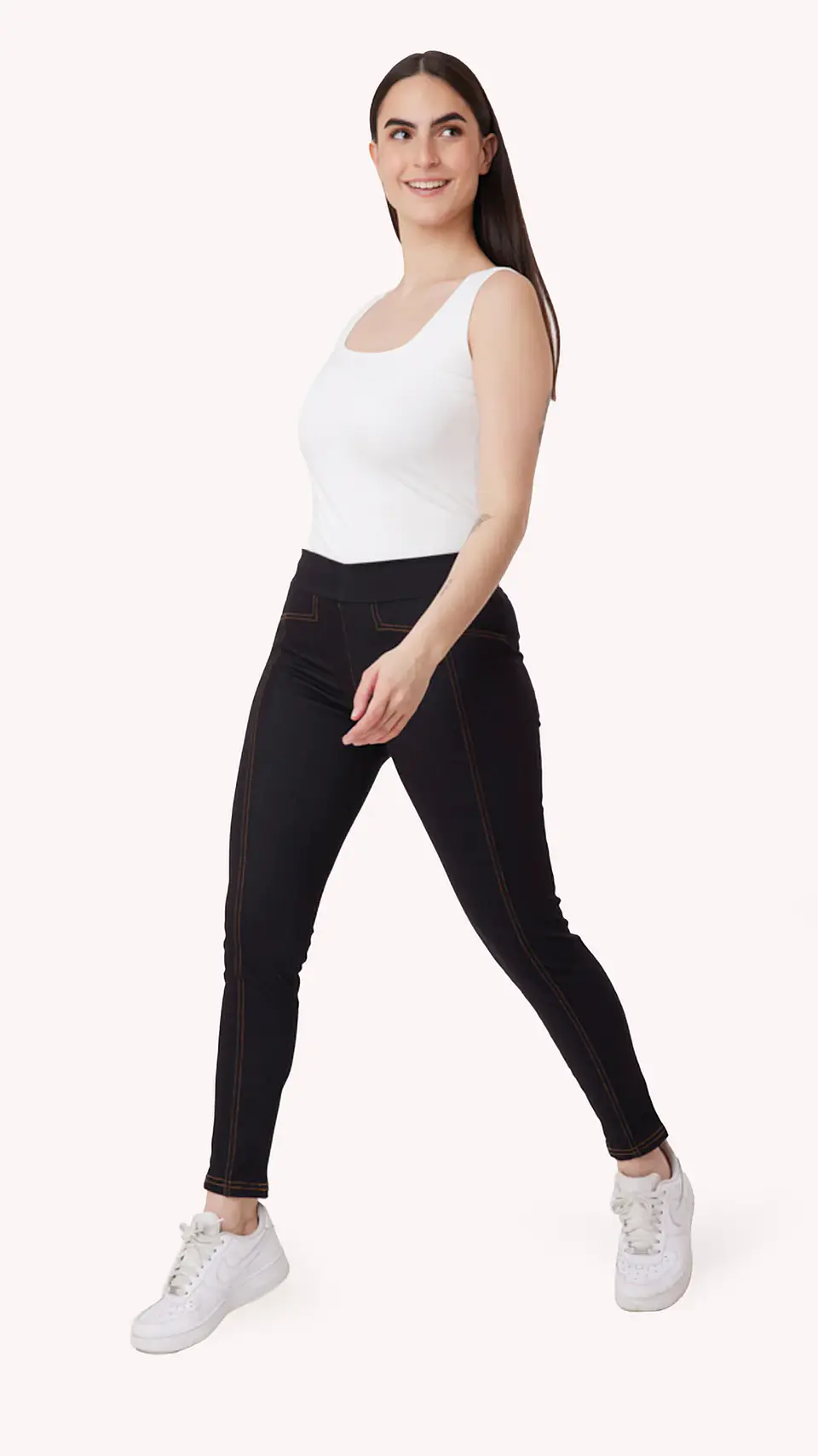 Calza Mujer Negra Give C63405 1