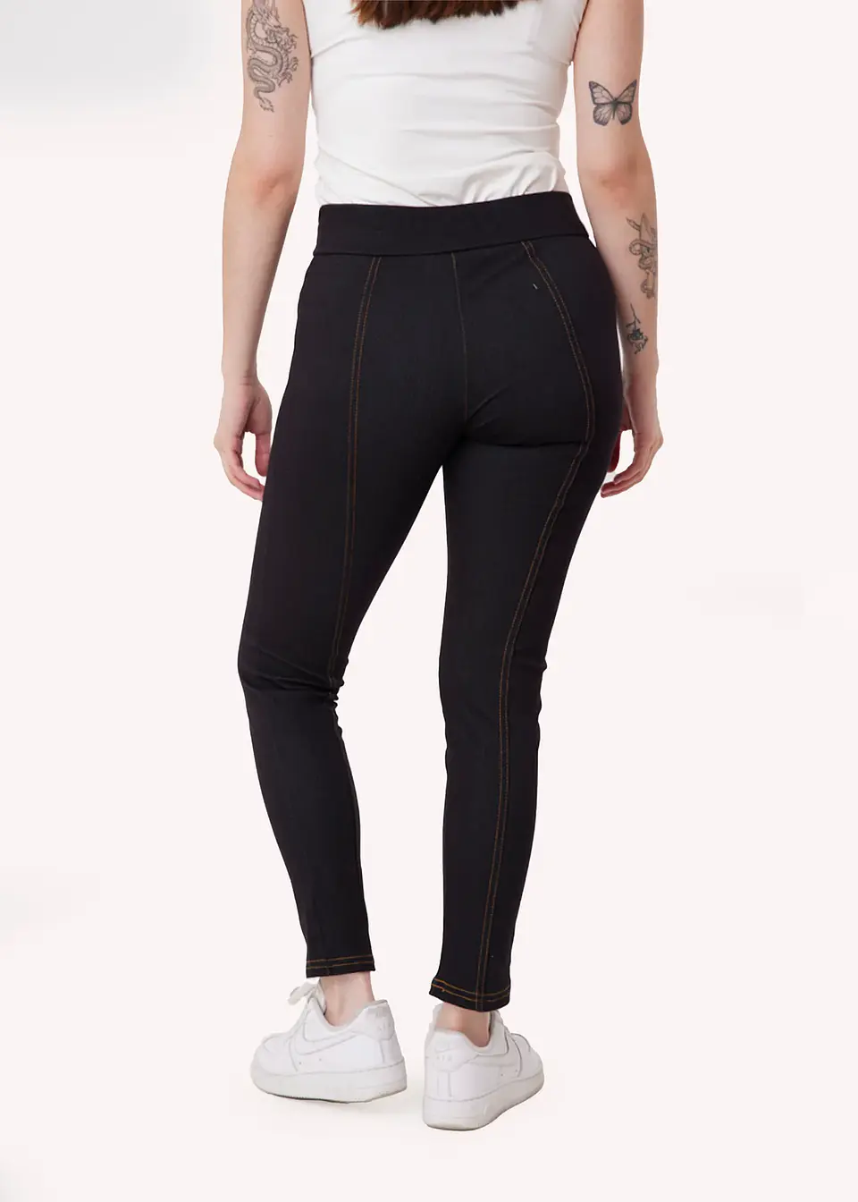 Calza Mujer Negra Give C63405 3