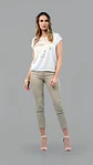 Polera Mujer Crudo Give E53315 - Miniatura 1