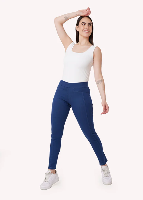 Calza Mujer Azul Give G60421
