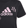 Polera Niño/a Negra Adidas IA1573