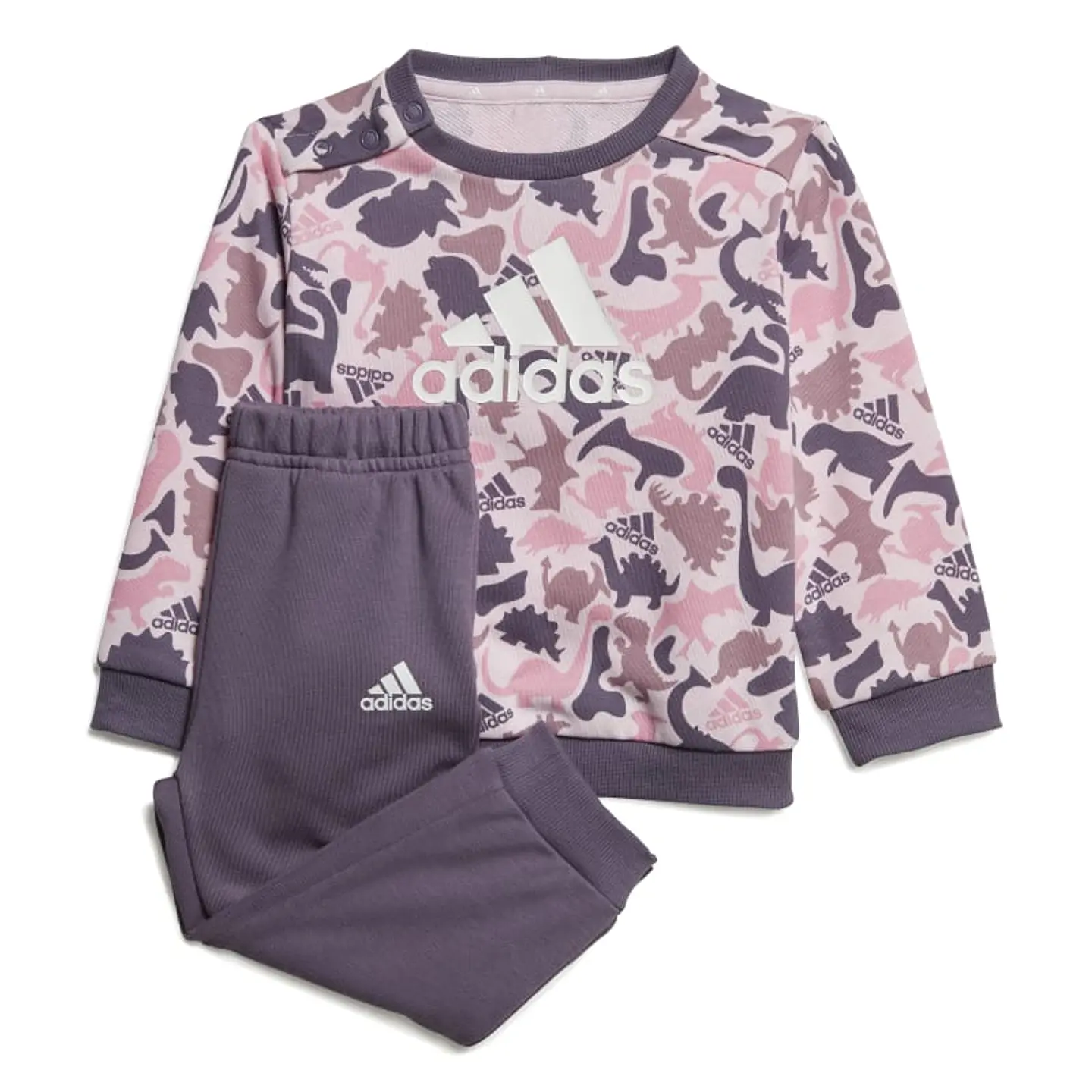 Conjunto Bebé/RN Morado Adidas IK8328 1