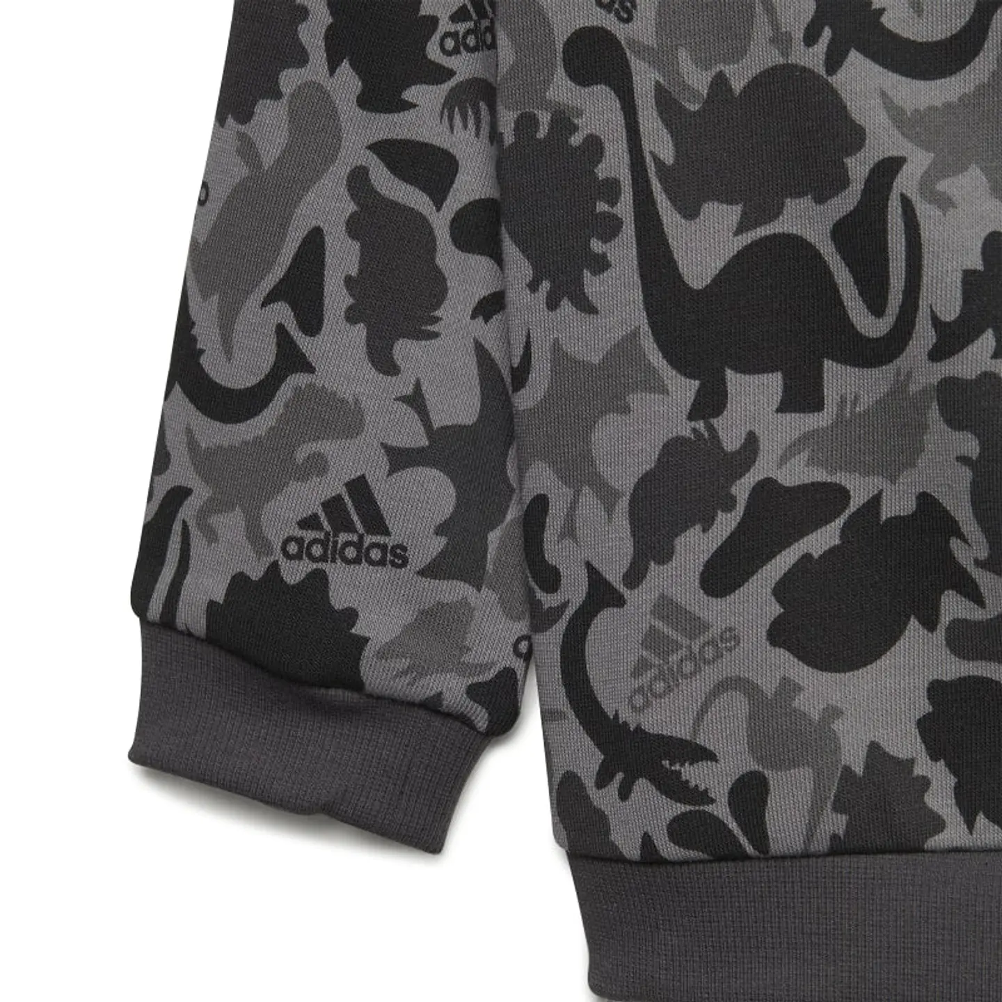Conjunto Bebé/RN Gris Adidas IM1664 3