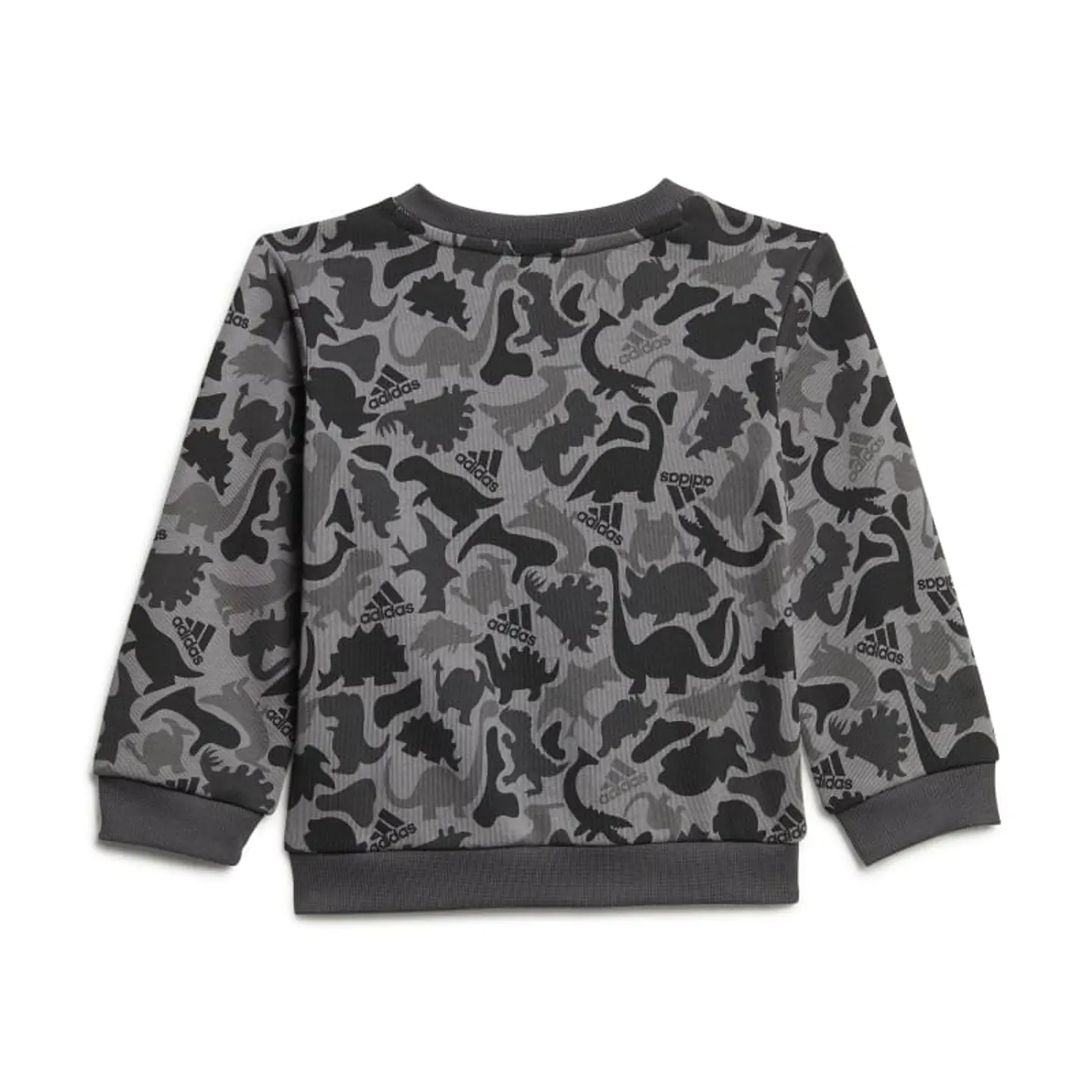 Conjunto Bebé/RN Gris Adidas IM1664 6