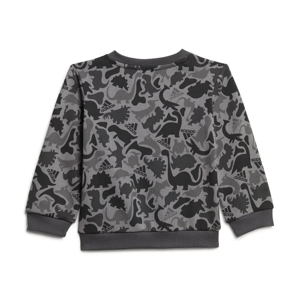 Conjunto Bebé/RN Gris Adidas IM1664 6