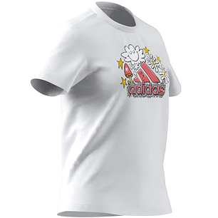 Polera Mujer Blanca Adidas IN7951