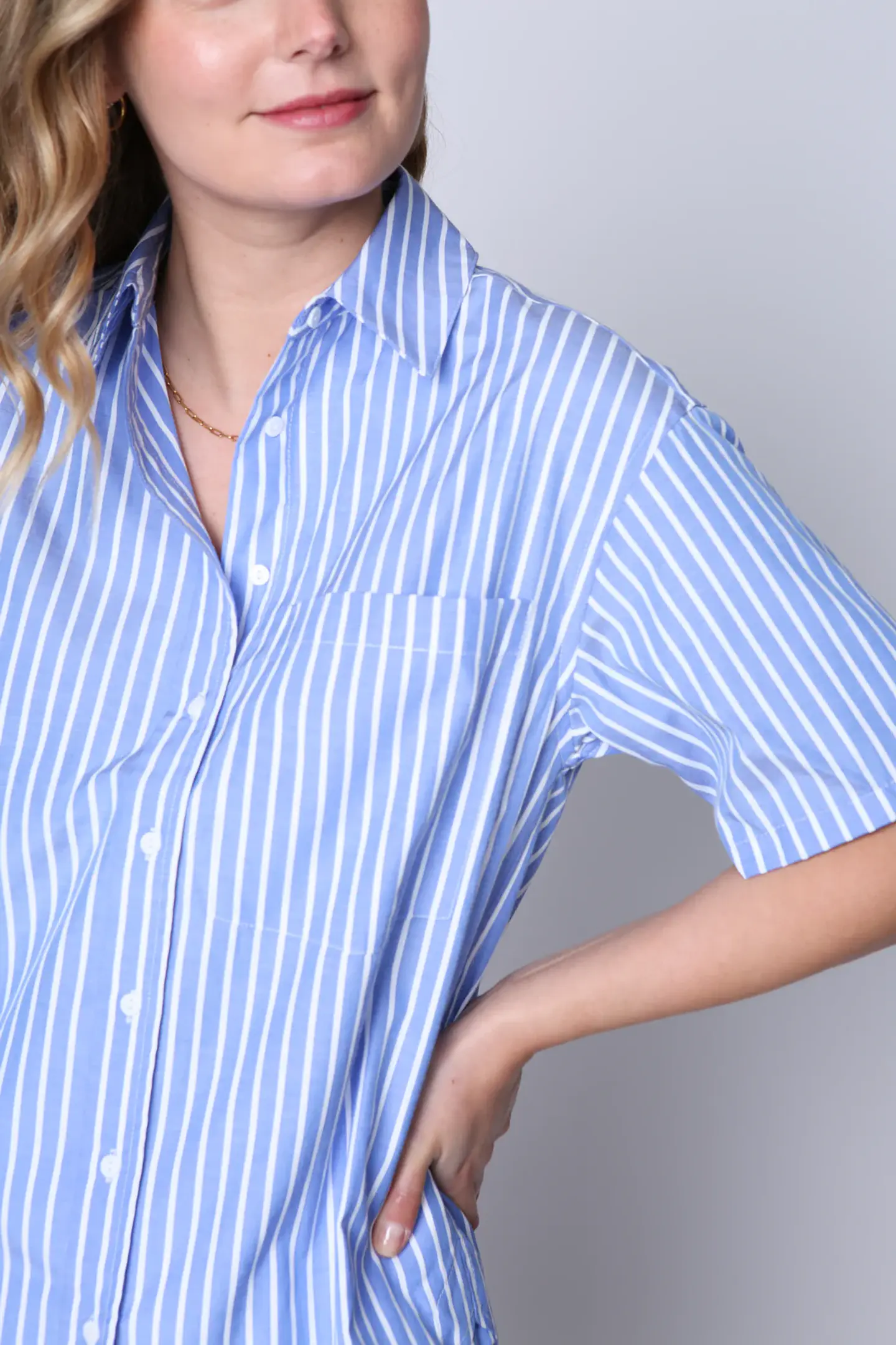 Camisa Mujer Azul Eclipse 24V32276 3