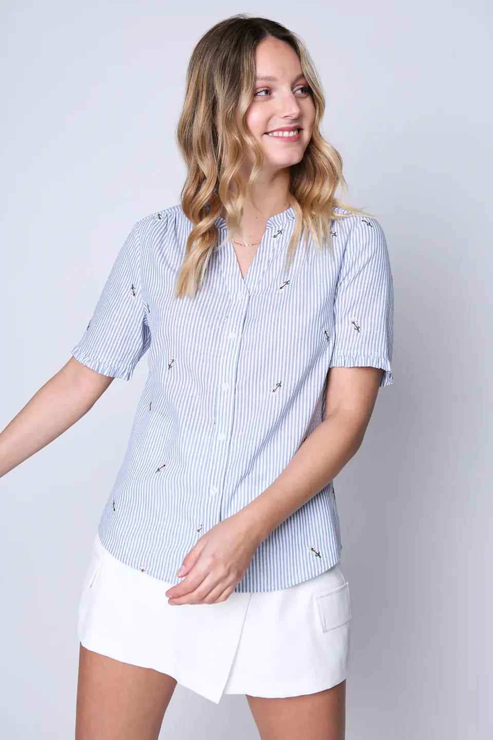 Blusa Mujer Azul Eclipse 24V32278 1