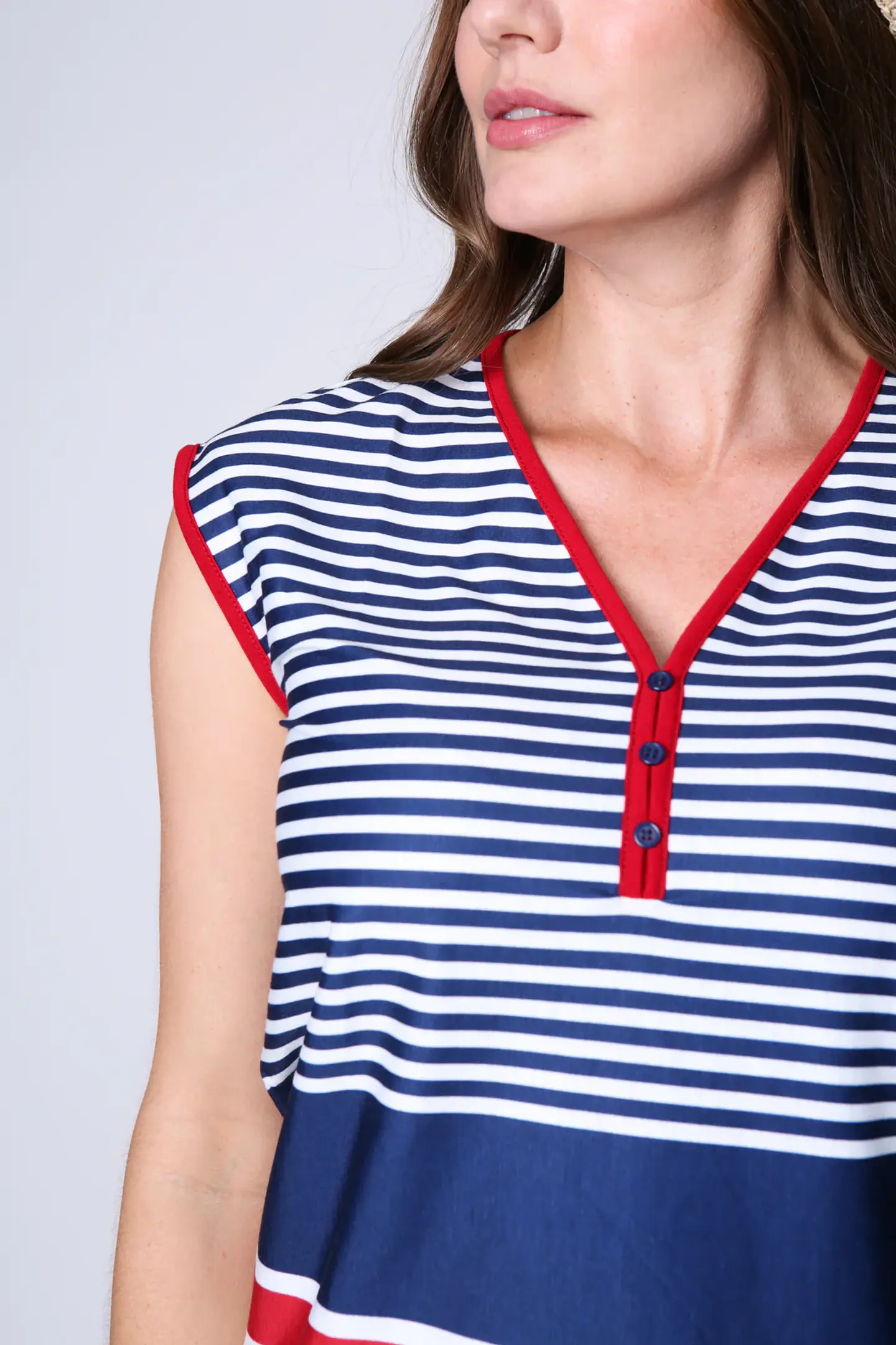 Polera Mujer Azul Eclipse 24V61304 3