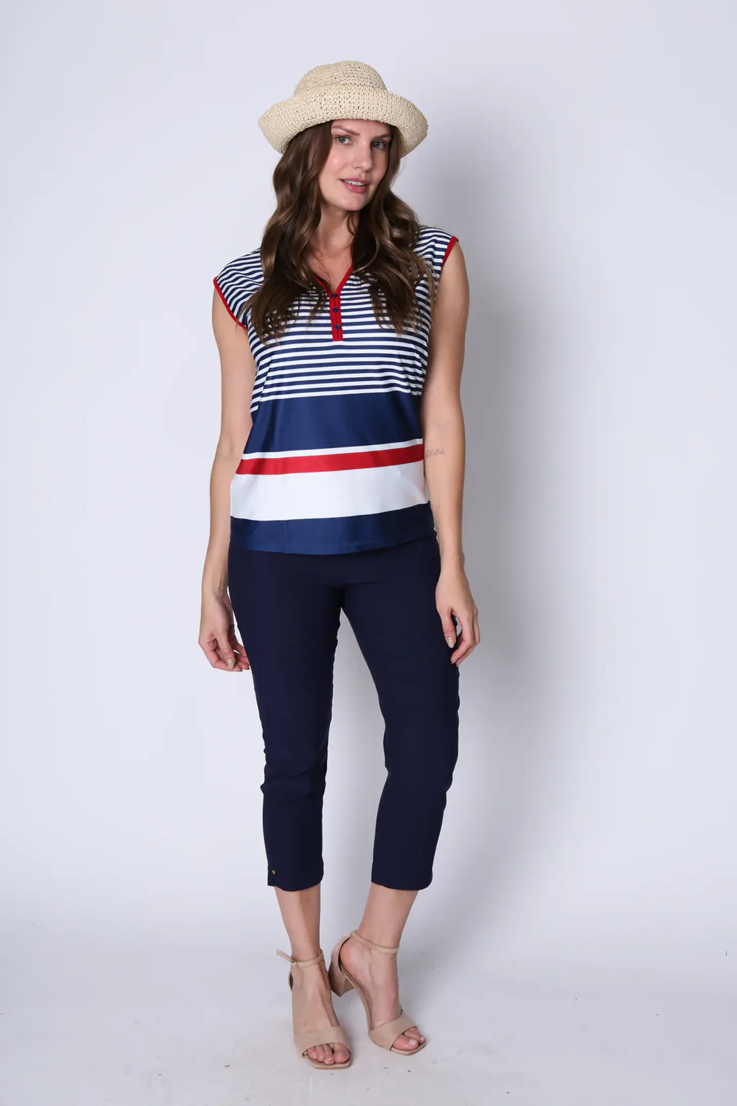 Polera Mujer Azul Eclipse 24V61304 4