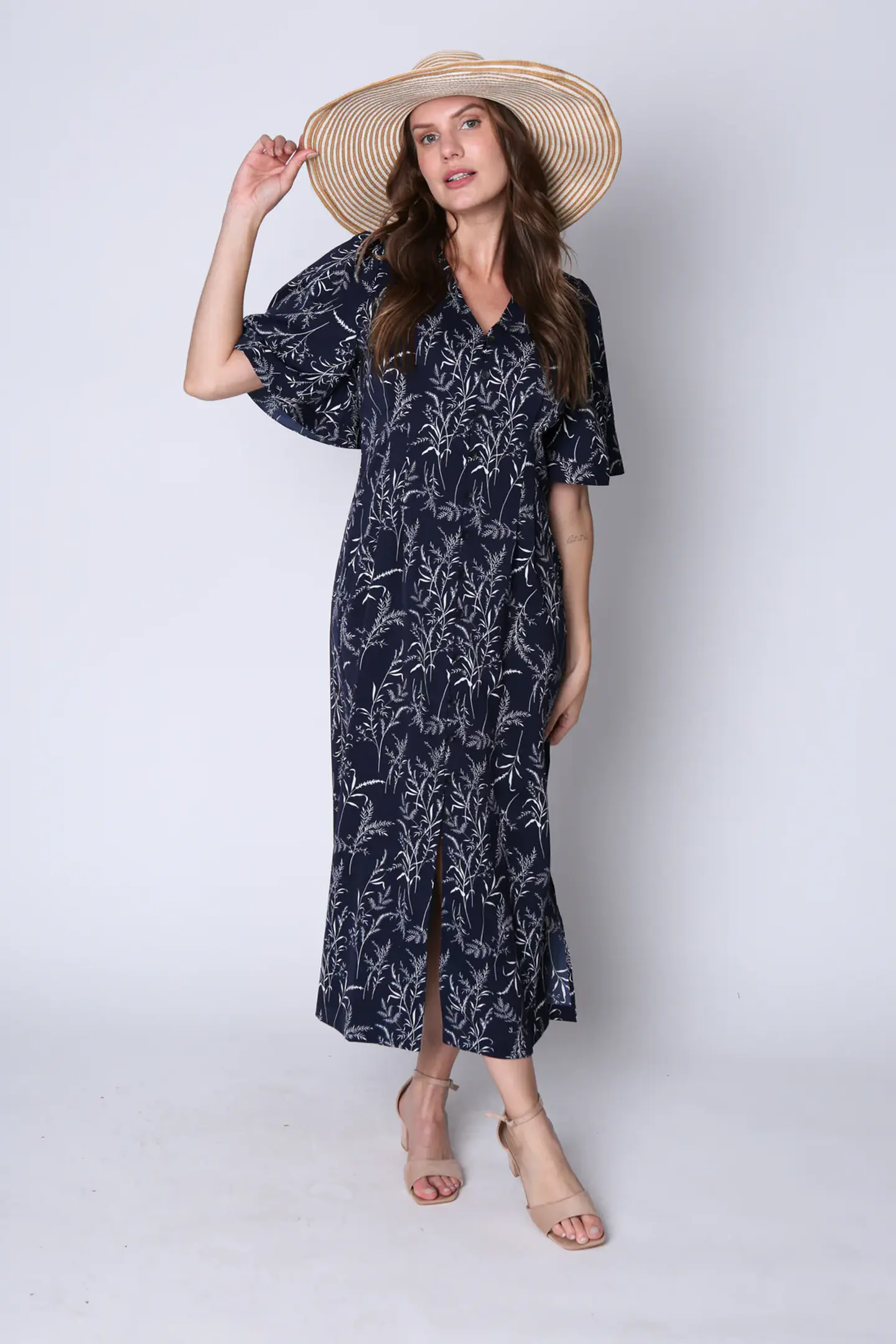 Vestido Mujer Azul Eclipse 24V62112 4