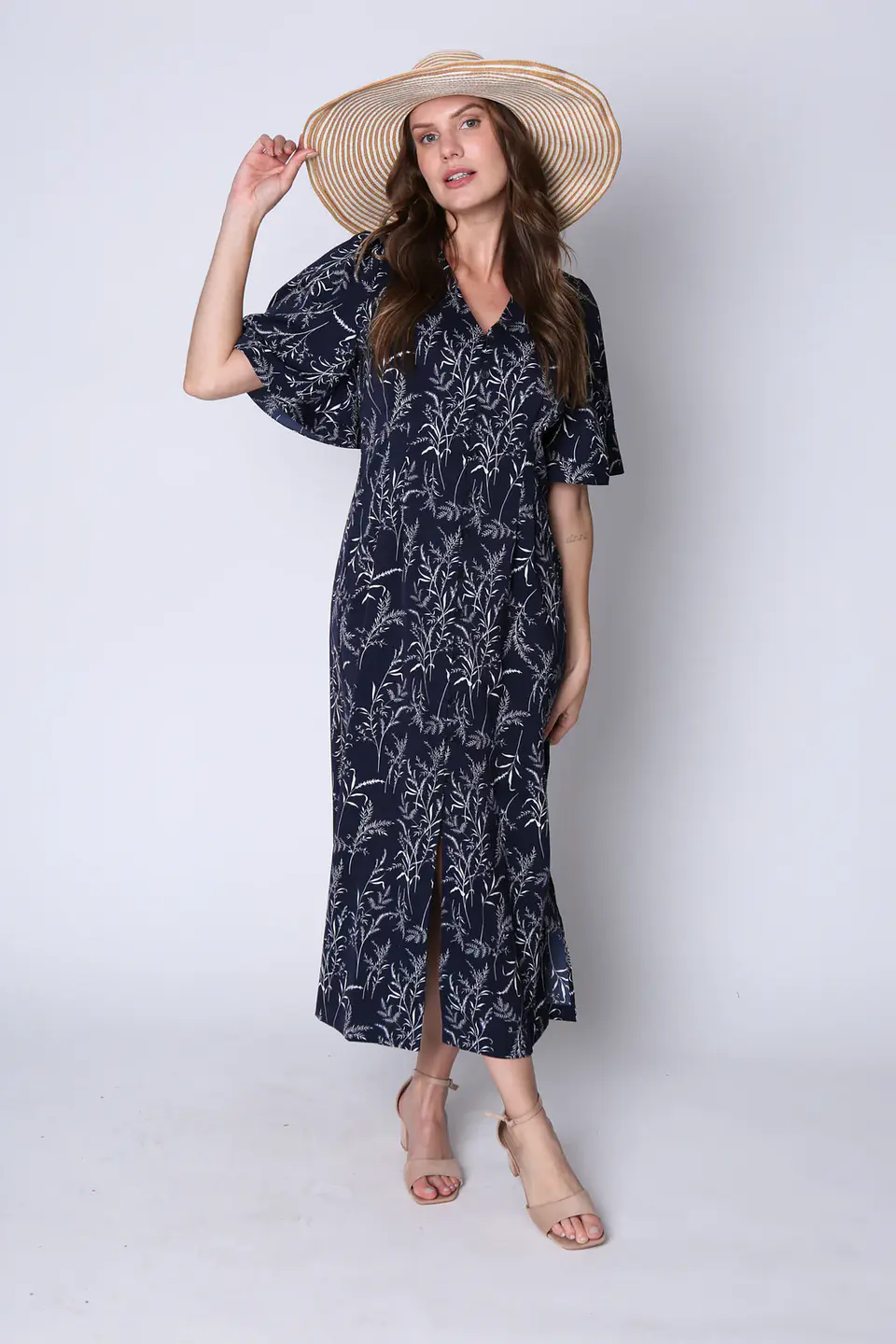 Vestido Mujer Azul Eclipse 24V62112 4