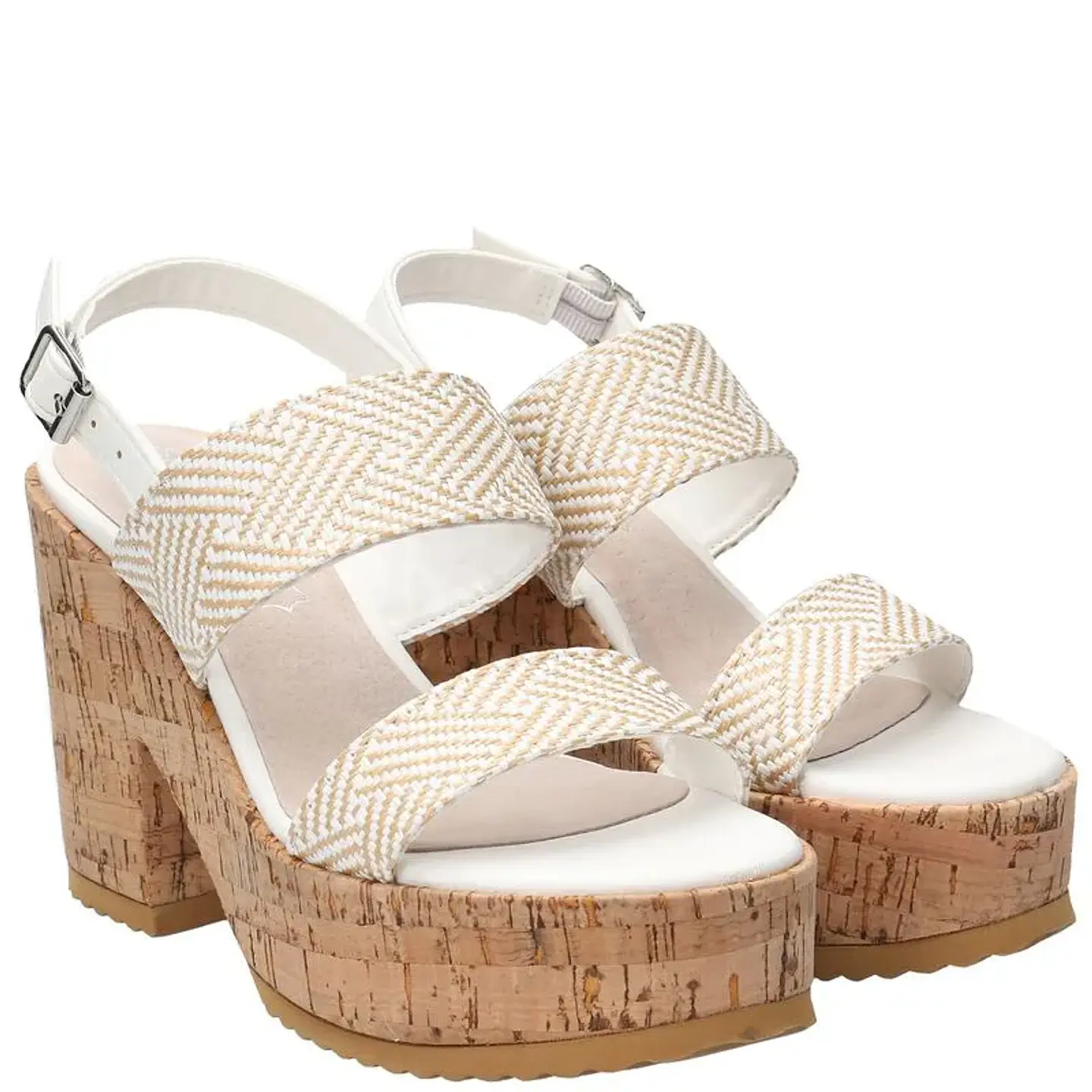 Sandalia Mujer Blanca Azaleia HATRIAWH 4