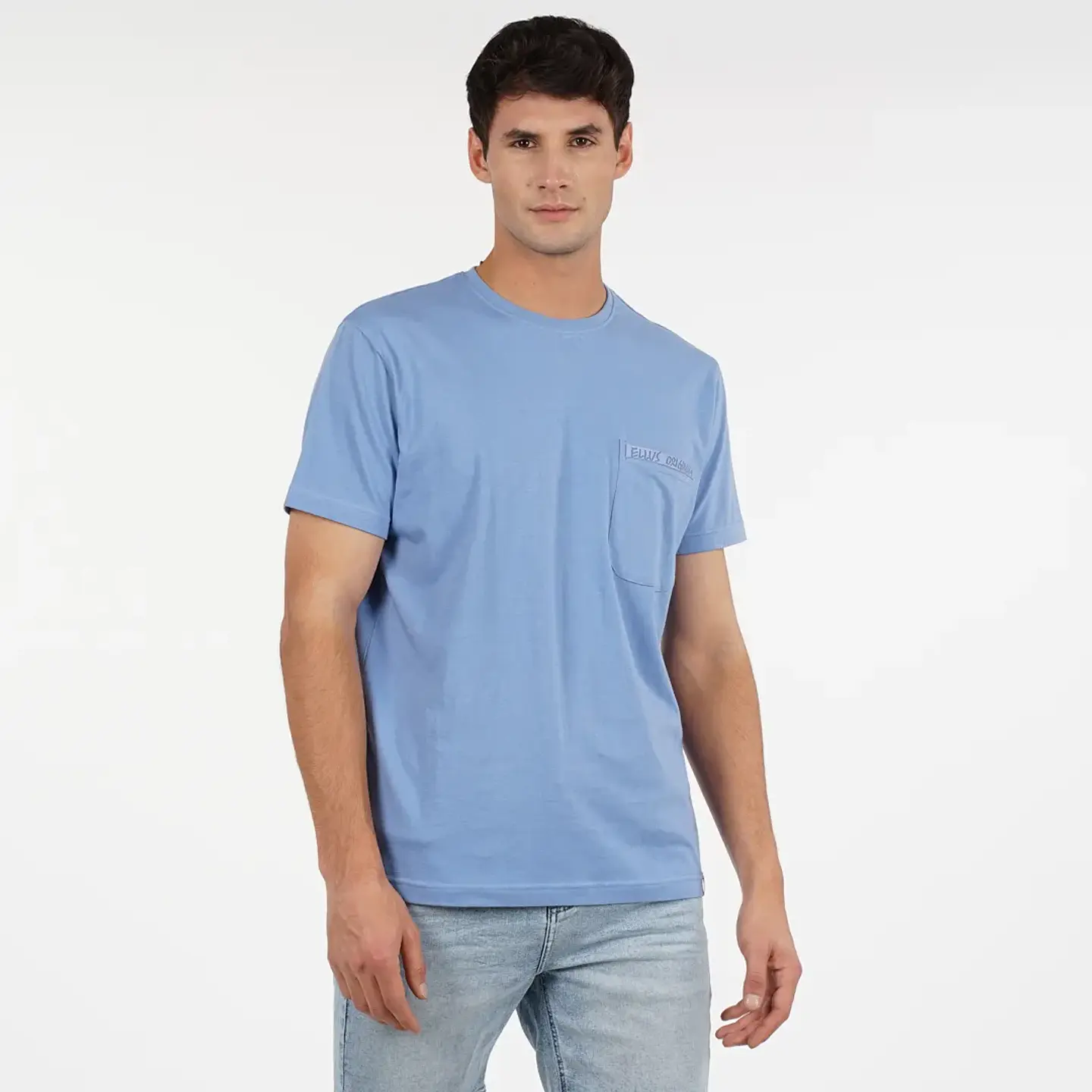 Polera Hombre Celeste Ellus CMC63605 1
