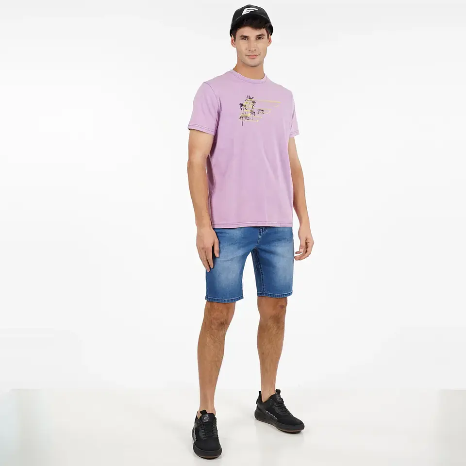 Polera Hombre Morada Ellus CMC63635 2