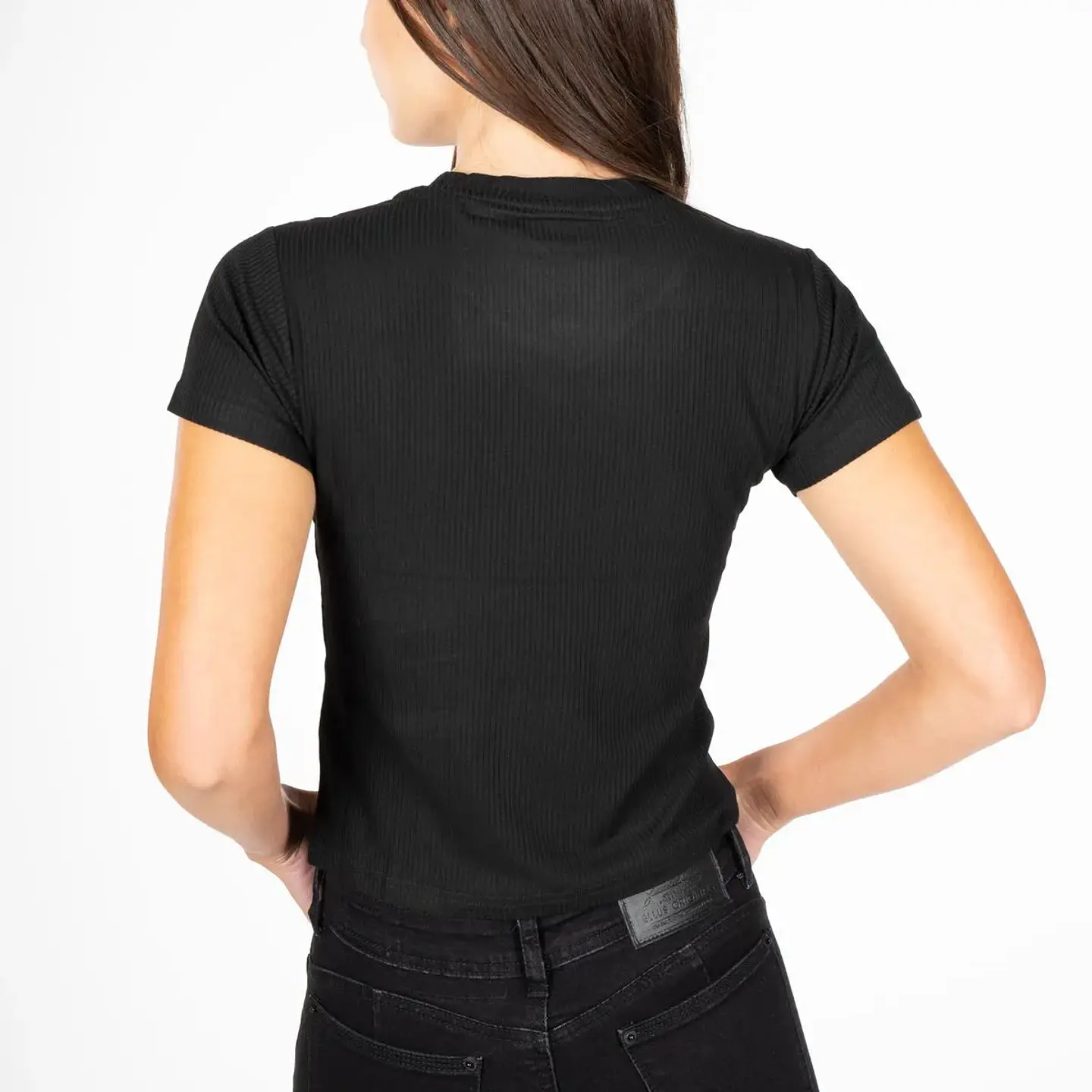 Polera Mujer Negra Ellus DFC51705 3