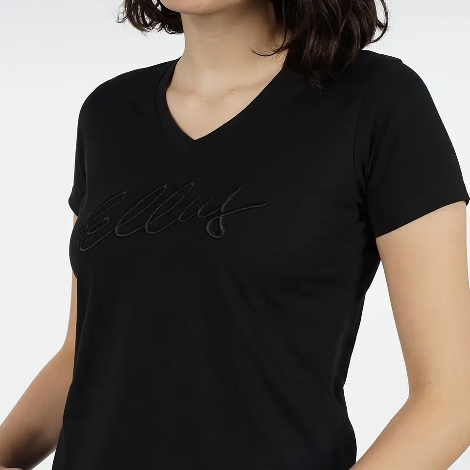Polera Mujer Negra Ellus DFC63710 4