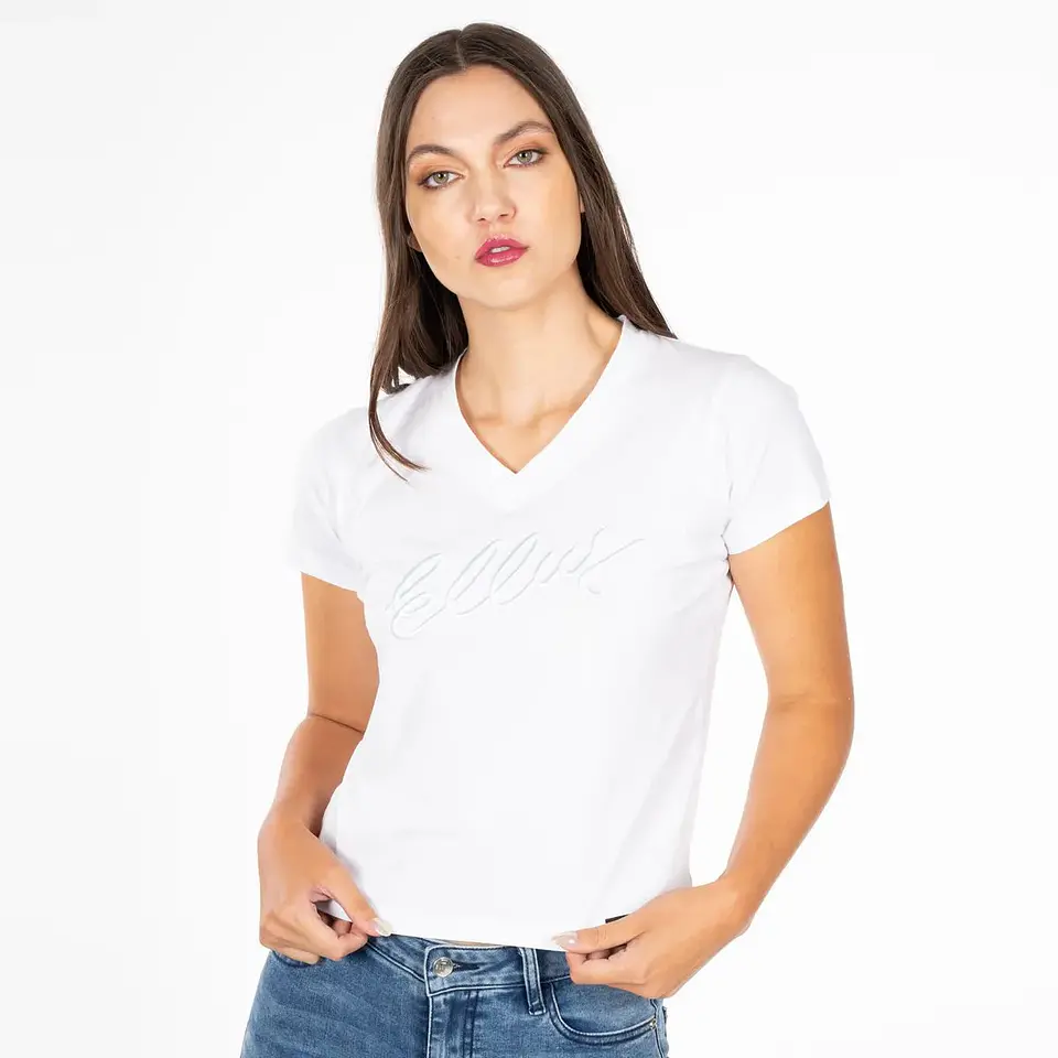 Polera Mujer Blanca Ellus DFC63712 1