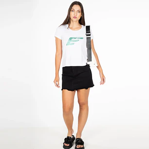 Falda Mujer Negra Ellus LFC24832