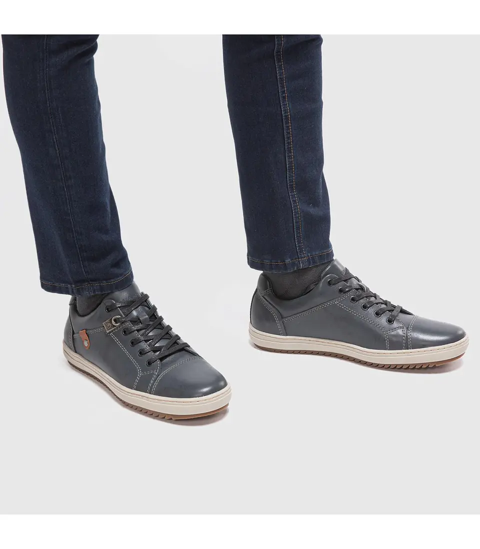 Zapato Hombre Gris Guante 34272 4