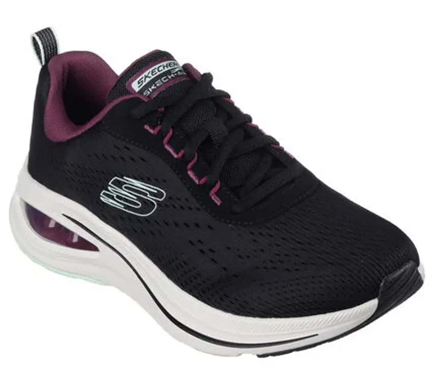 Zapatilla Mujer Negra Skechers 150131BKMT 1