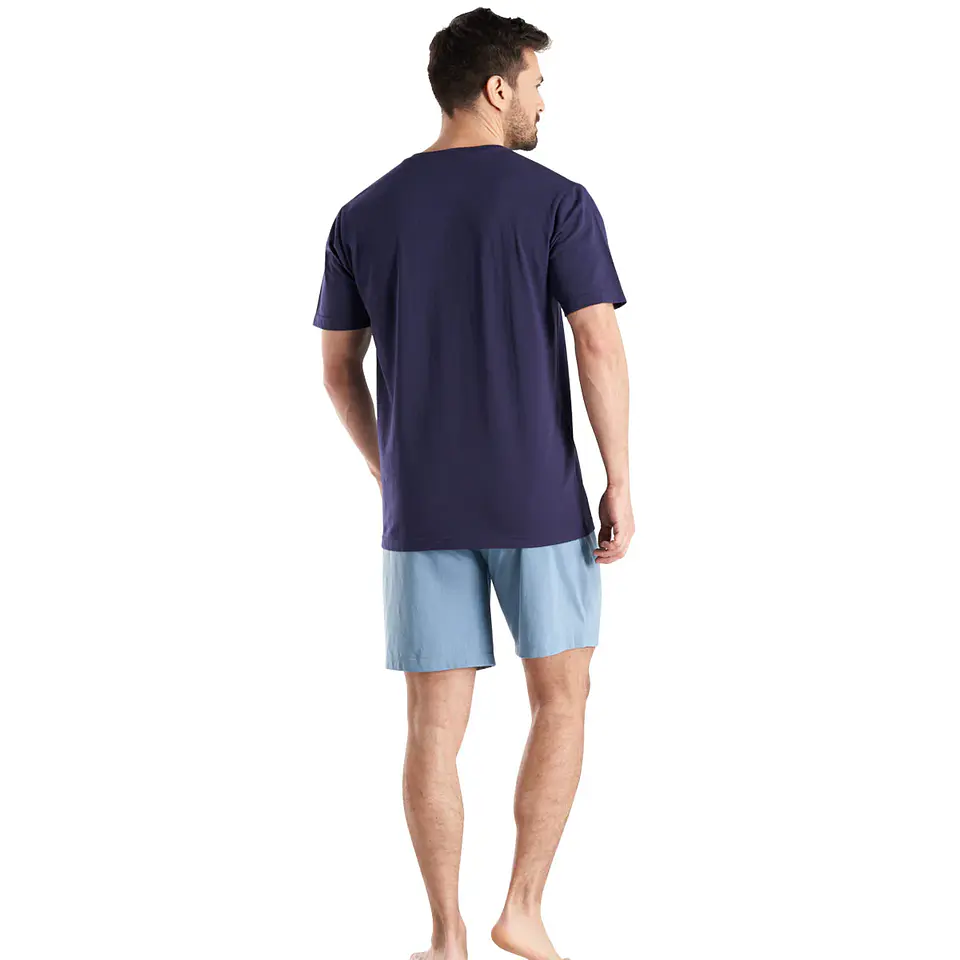 Pijama Hombre Azul Top 242AV 2