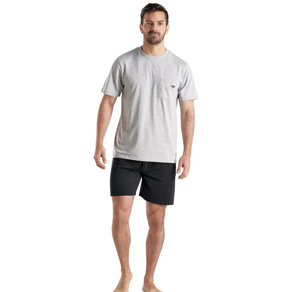 Pijama Hombre Gris Top 242AV 1