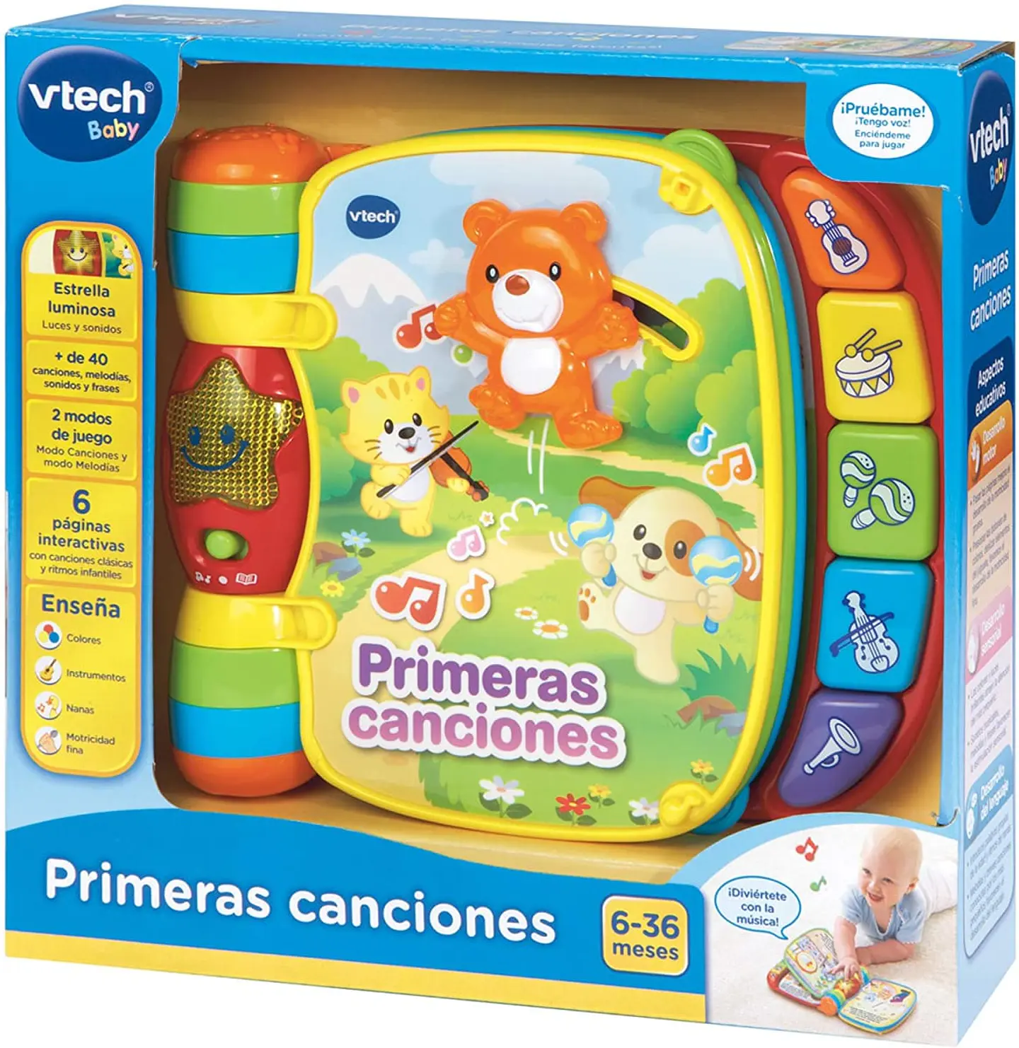 Vtech Baby Mis Primeras Canciones Imexporta 166722  2